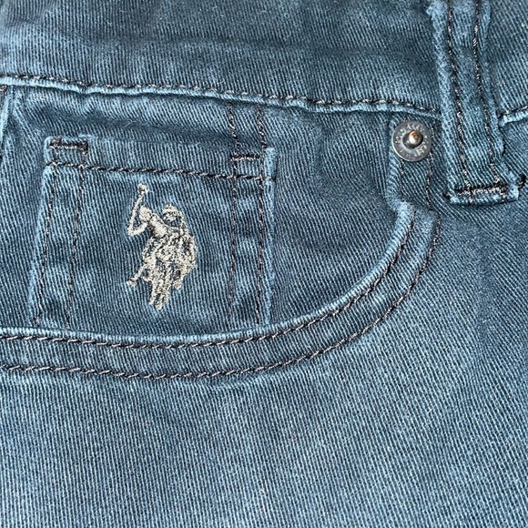 U.S. Polo Assn. Dark Blue Jeans.  Size 10.  Unisex. - Picture 2 of 7